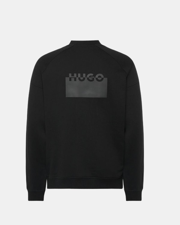  Sudaderas Manga larga Hombre HUGO Negro 50546672 DELASTCREW