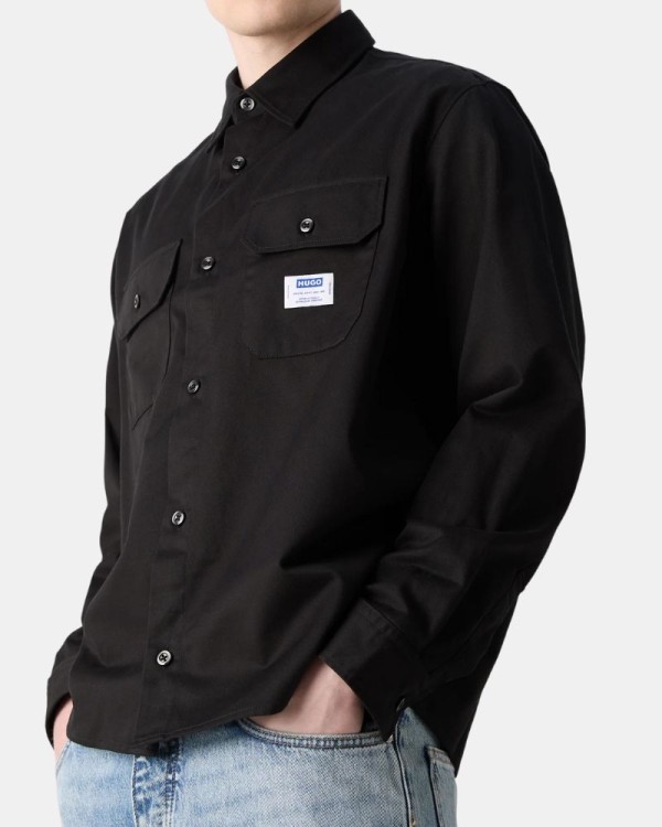  Camisas Manga larga Hombre HUGO Negro 50520001 EKYNONE