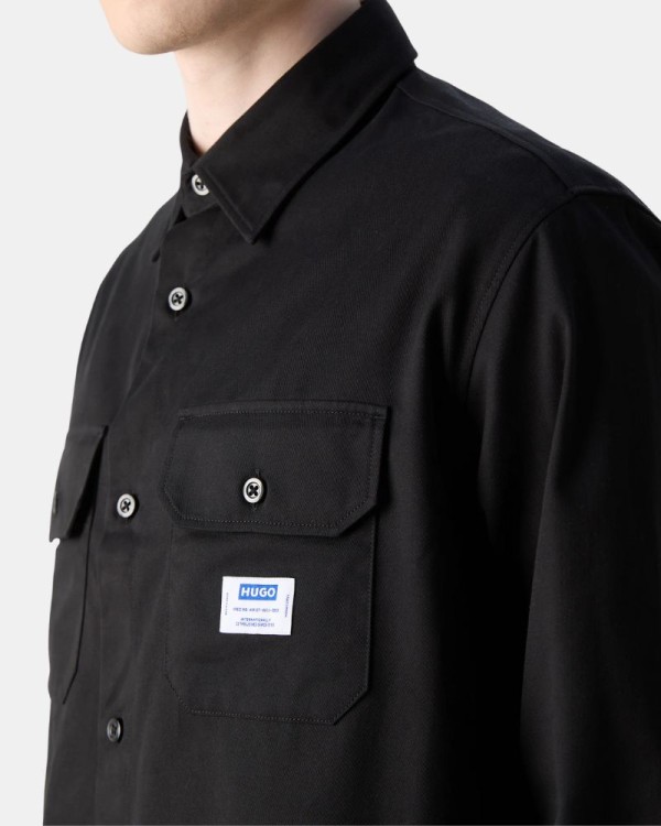  Camisas Manga larga Hombre HUGO Negro 50520001 EKYNONE