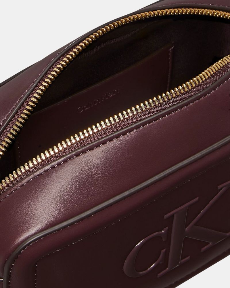  Bolsos Bandoleras Mujer CALVIN KLEIN Burdeos LV04F3220G