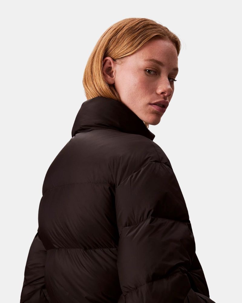 Casacos de Penas Mulher CALVIN KLEIN Preto LV047D503G