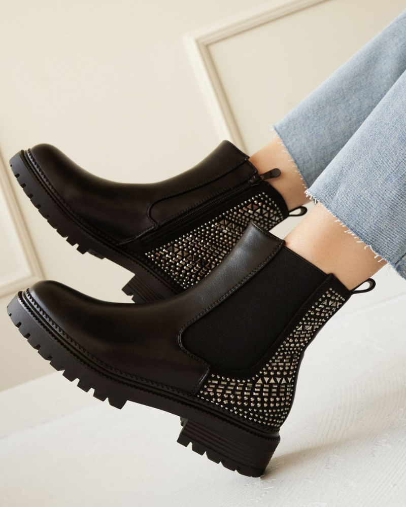Botas Mulher LA STRADA Negro 2280561