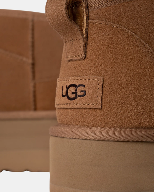  Botines Bajas Australianas Mujer UGG Marrón 1135092 CLASSIC ULTRA MINI PLATFORM