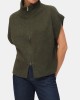 Jersey Manga curta Colete Mulher VERO MODA Verde 10331524 BANG