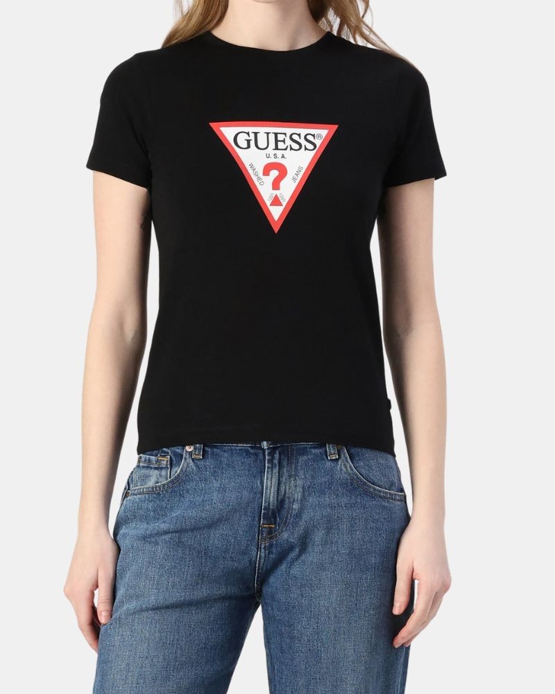  Camisetas Manga corta Mujer GUESS Negro W4YI04 J1314