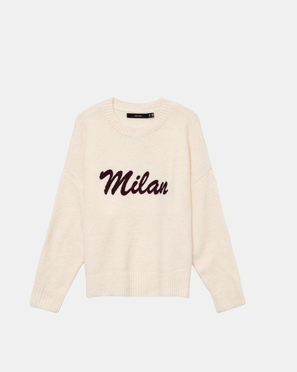  Jersey Manga larga Mujer VERO MODA Beige 10331759 BOOM