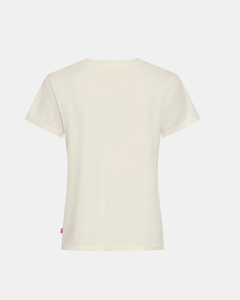 T-shirt Manga curta Mulher LEVIS Branco A2086 0420 LSE THE PERFECT TEE