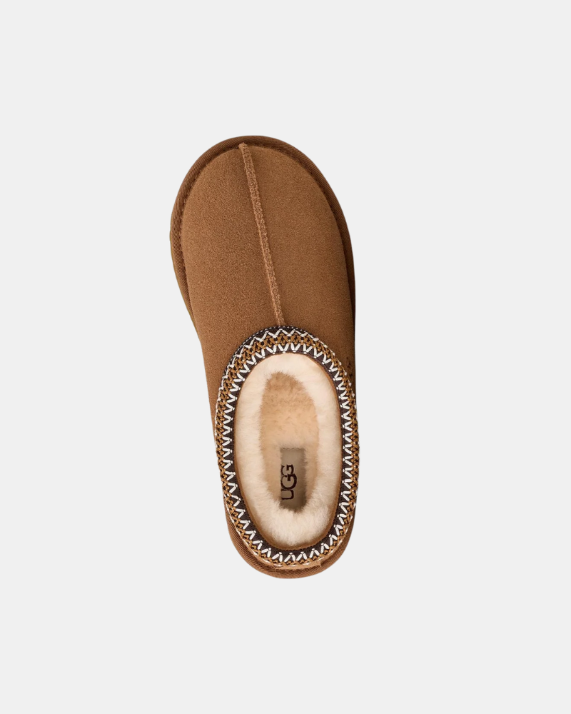 Chinelas De Pele Australiano Mulher UGG Castanho 1174470 TASMAN II