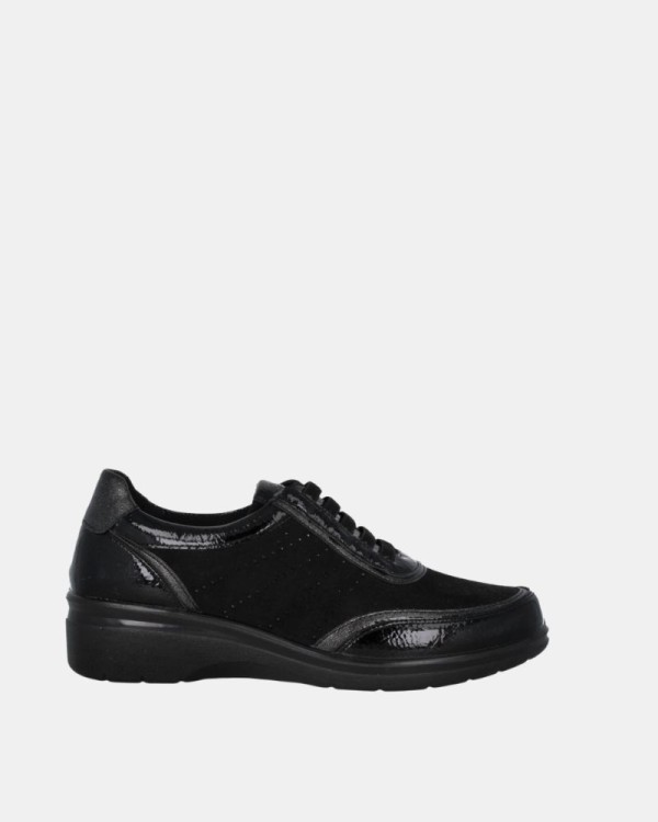  Zapatos Bajos Mujer Amarpies Negro 29383