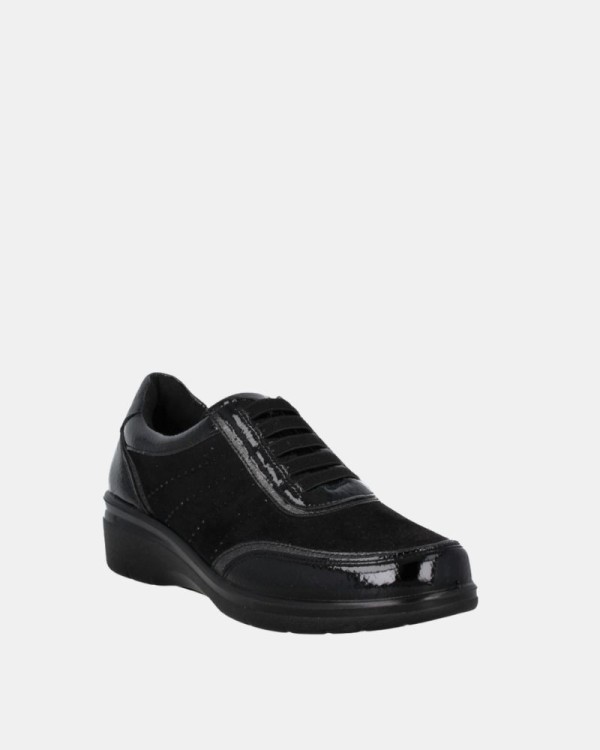  Zapatos Bajos Mujer Amarpies Negro 29383