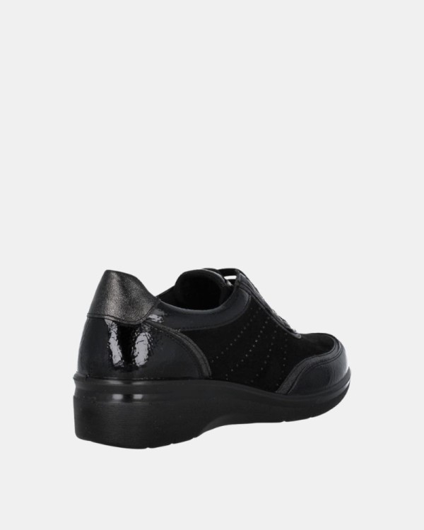 Sapatos Baixos Mulher Amarpies Preto 29383