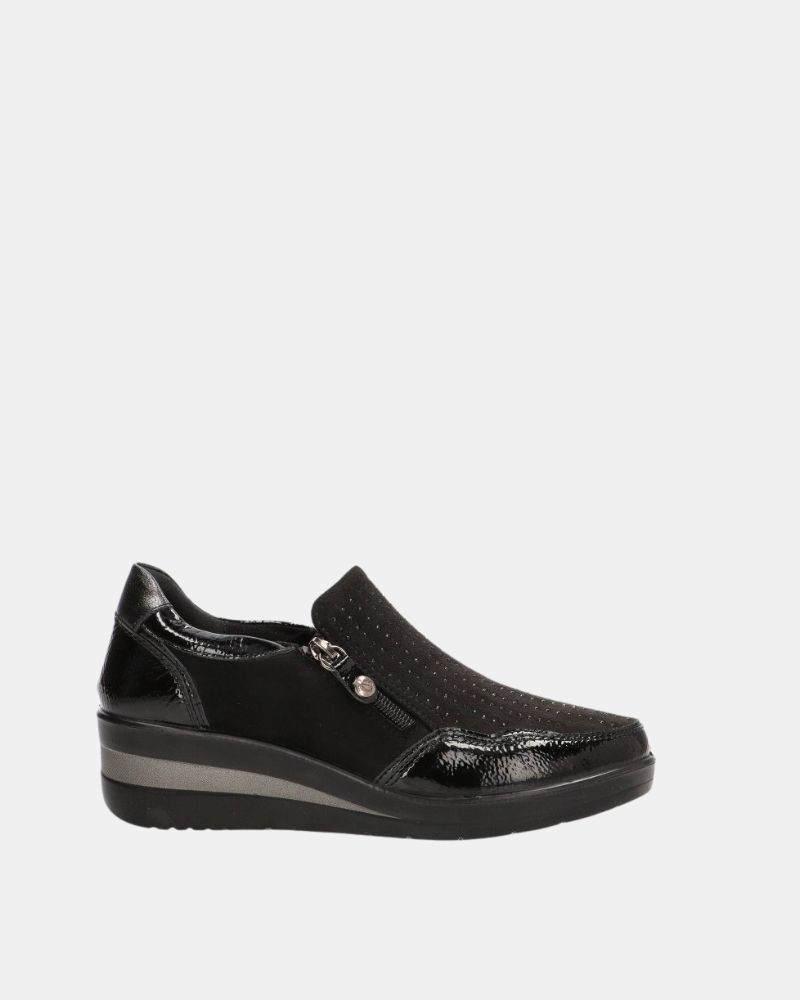  Zapatos Bajos Mujer Amarpies Negro 29385