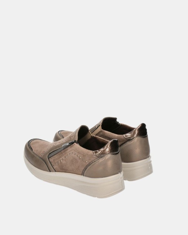 Sapatilhas Baixas Mulher Amarpies Taupe 29351