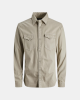 Camisas de Manga Comprida Homem JACK AND JONES Taupe 12138115 SHERIDAN