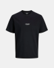 T-shirts Manga curta Homem JACK AND JONES Negro 12278787 SOHO