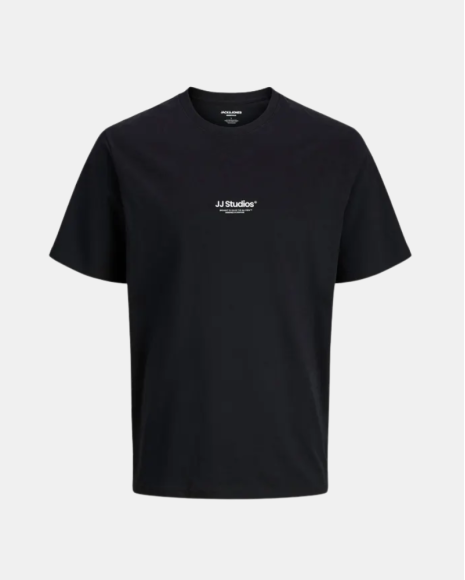 T-shirts Manga curta Homem JACK AND JONES Negro 12278787 SOHO