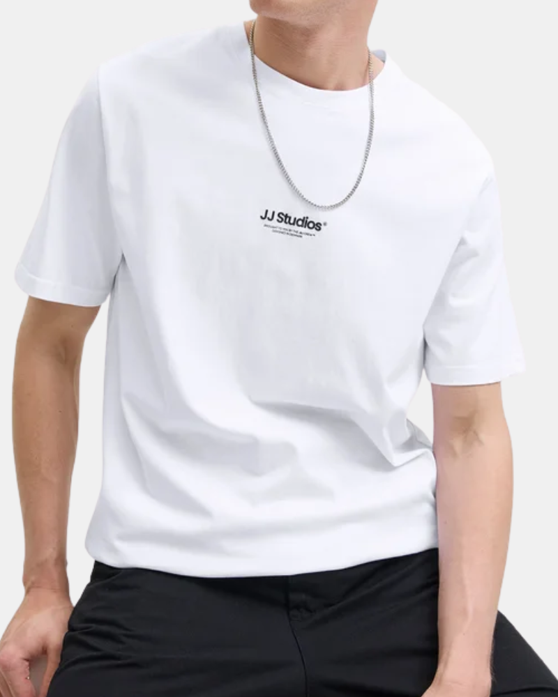  Camisetas Manga corta Hombre JACK AND JONES Blanco 12278787 SOHO