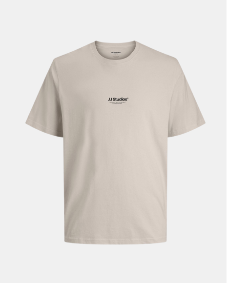 T-shirts Manga curta Homem JACK AND JONES Bege 12278787 SOHO