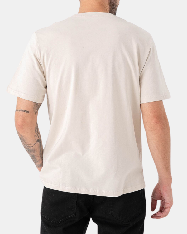 T-shirts Manga curta Homem JACK AND JONES Bege 12278787 SOHO