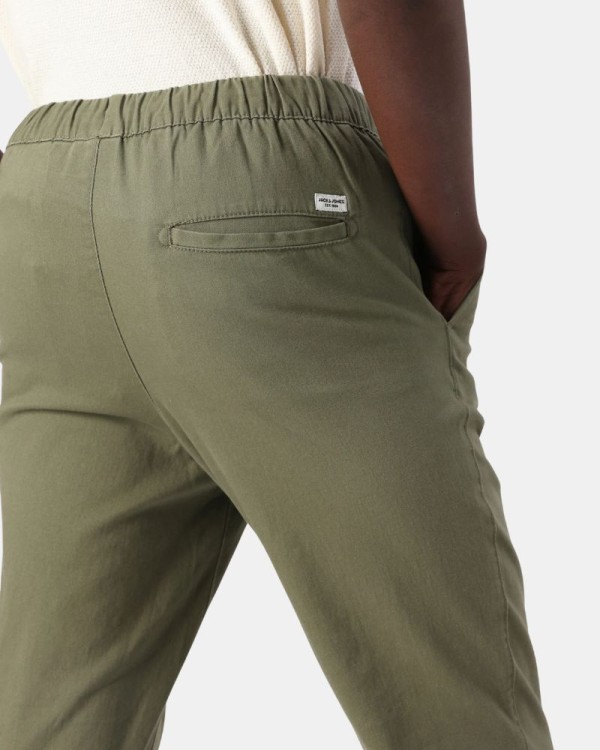 Calças Compridas Homem JACK AND JONES Verde 12224518 GORDON