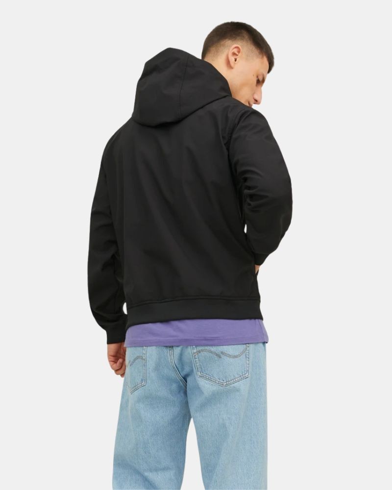 Casacos Corta-Ventos Hombre JACK AND JONES Preto 12236300 BASIC