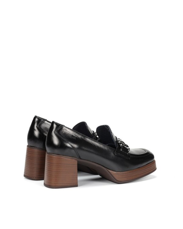 DORKING Sapatos Mocassins Mulher Preto CRISTEL D9155