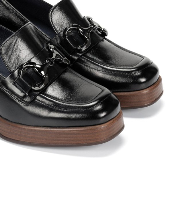 DORKING Sapatos Mocassins Mulher Preto CRISTEL D9155