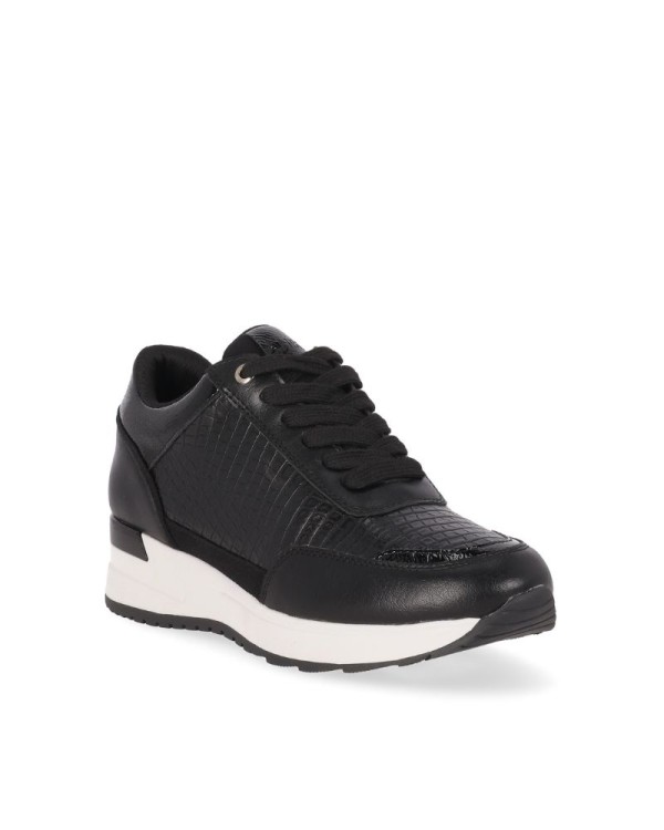 Sapatilhas urbanas feminino preto Chika 10