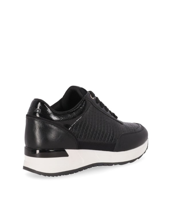 Sapatilhas urbanas feminino preto Chika 10