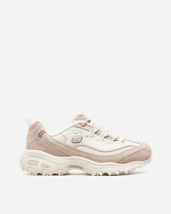 SKECHERS Tênis Baixos Feminino Bege 150240 D LITES