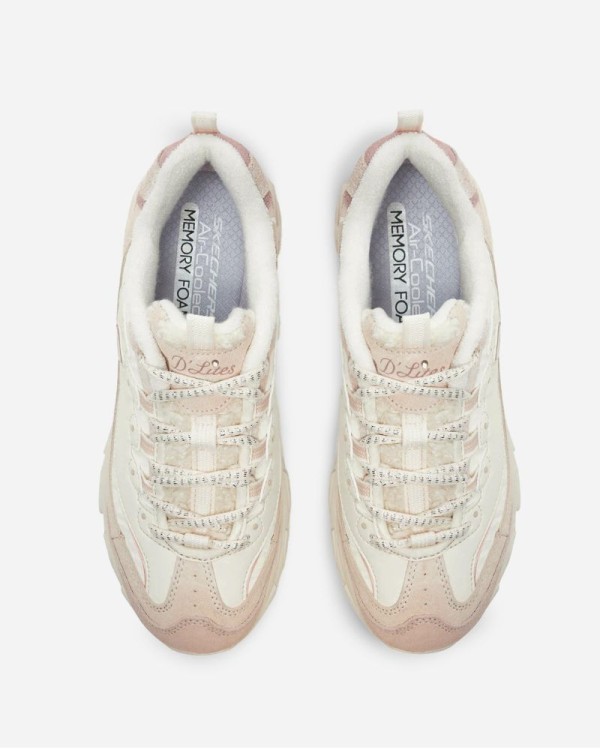 SKECHERS Zapatillas Bajas Mujer Beige 150240 D LITES