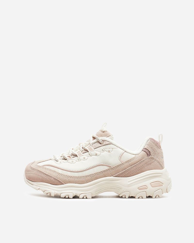SKECHERS Zapatillas Bajas Mujer Beige 150240 D LITES