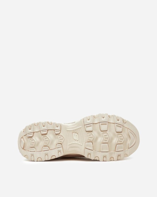 SKECHERS Tênis Baixos Feminino Bege 150240 D LITES