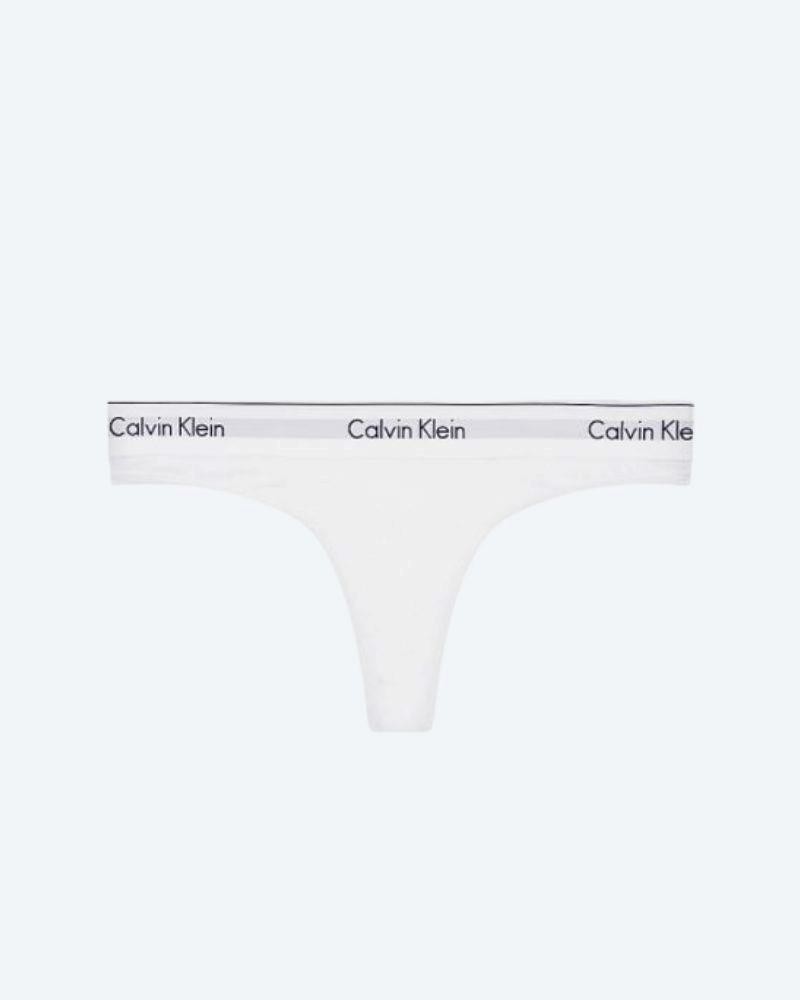  Ropa interior Partes de abajo Mujer CALVIN KLEIN Blanco 0000F3786E100 THONG