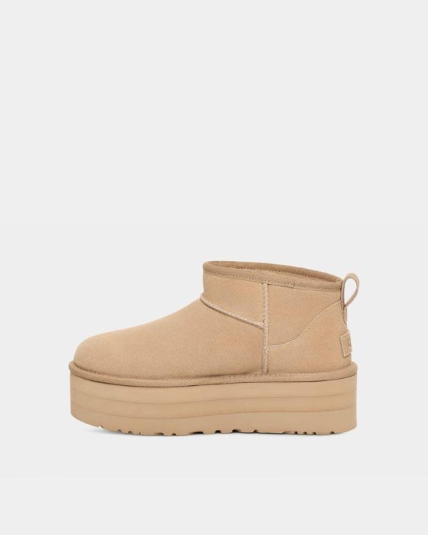  De pelo Australianas UGG 1135092 CLASSIC ULTRA MINI PLATFORM