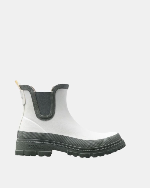 Botas Botas de água Mulher Verbenas Branco LUA MATE COMBI OFF