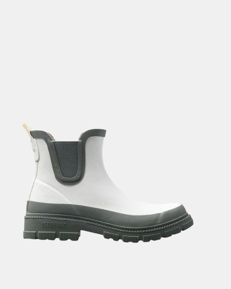 Botas Botas de água Mulher Verbenas Branco LUA MATE COMBI OFF