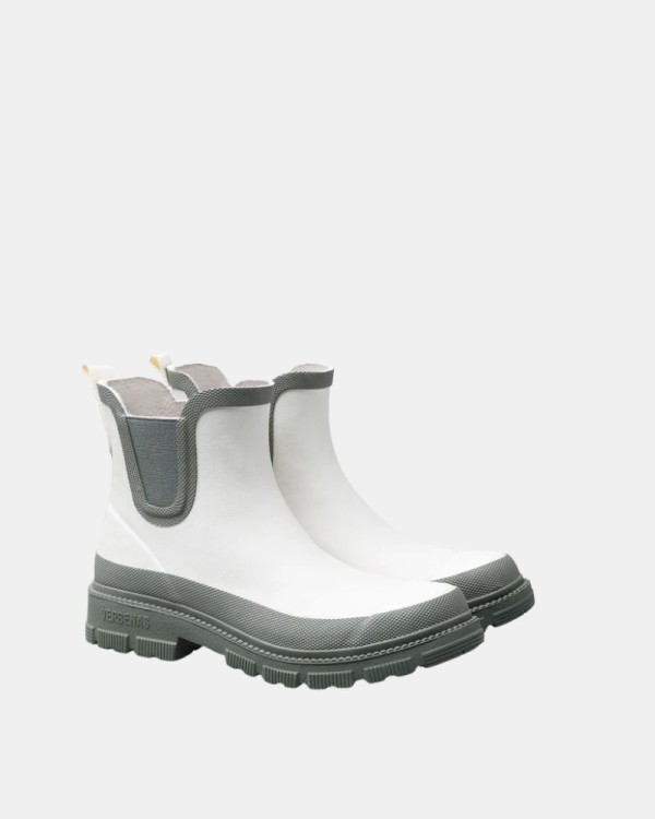 Botas Botas de água Mulher Verbenas Branco LUA MATE COMBI OFF