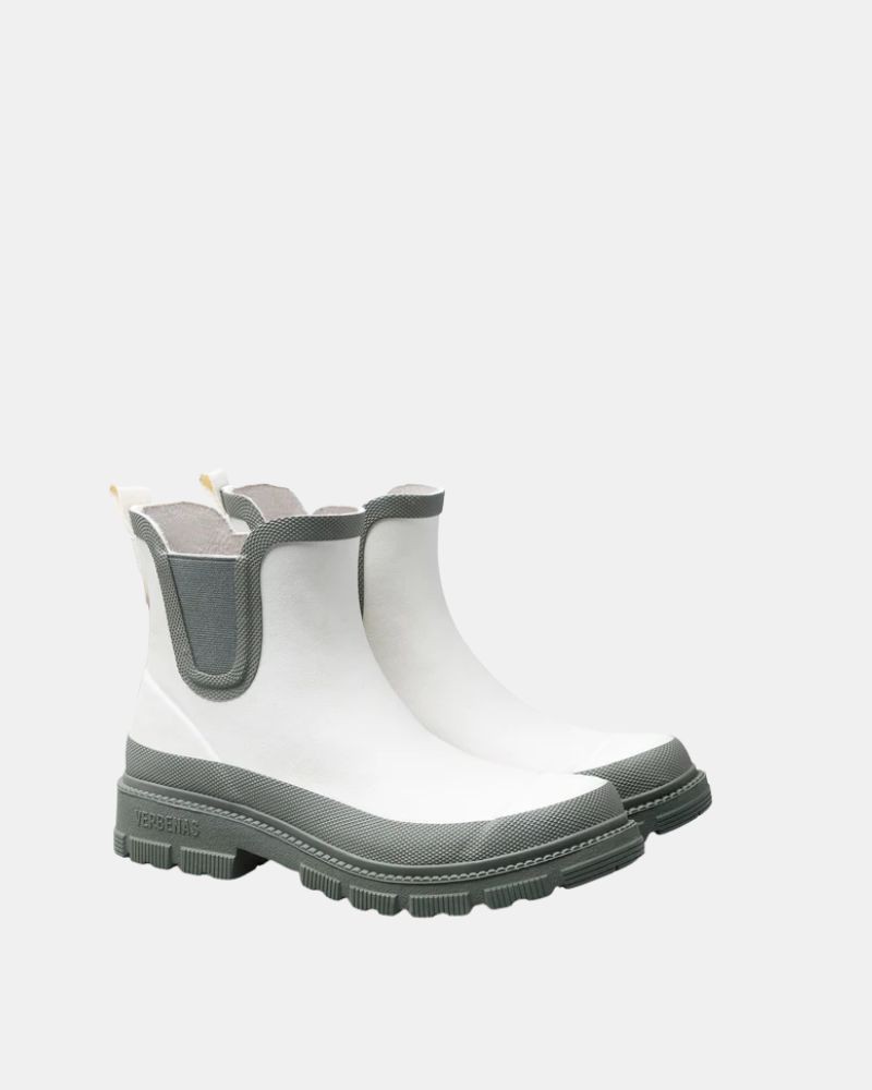 Botas Botas de água Mulher Verbenas Branco LUA MATE COMBI OFF
