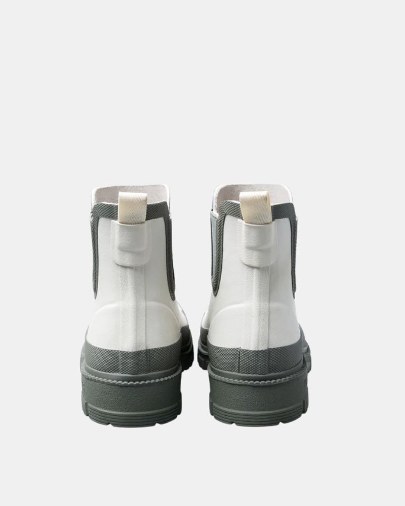 Botas Botas de água Mulher Verbenas Branco LUA MATE COMBI OFF