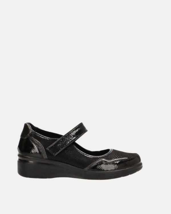  Zapatos Bailarinas Mujer Amarpies Negro 29381