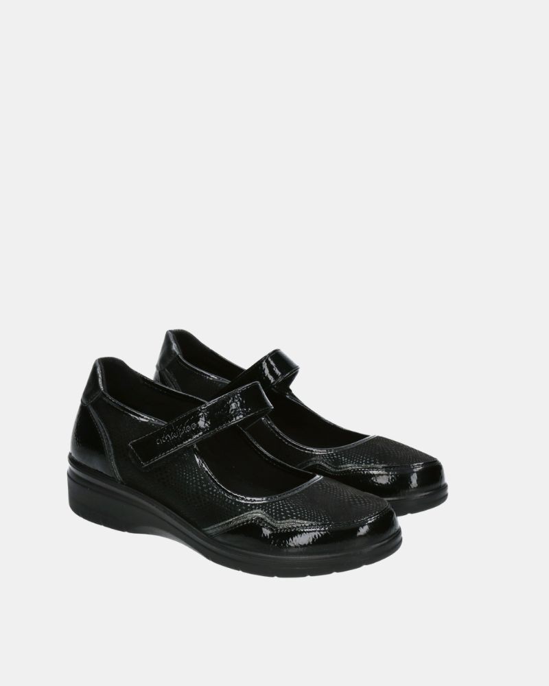 Sapatos Bailarinas Mulher Amarpies Preto 29381