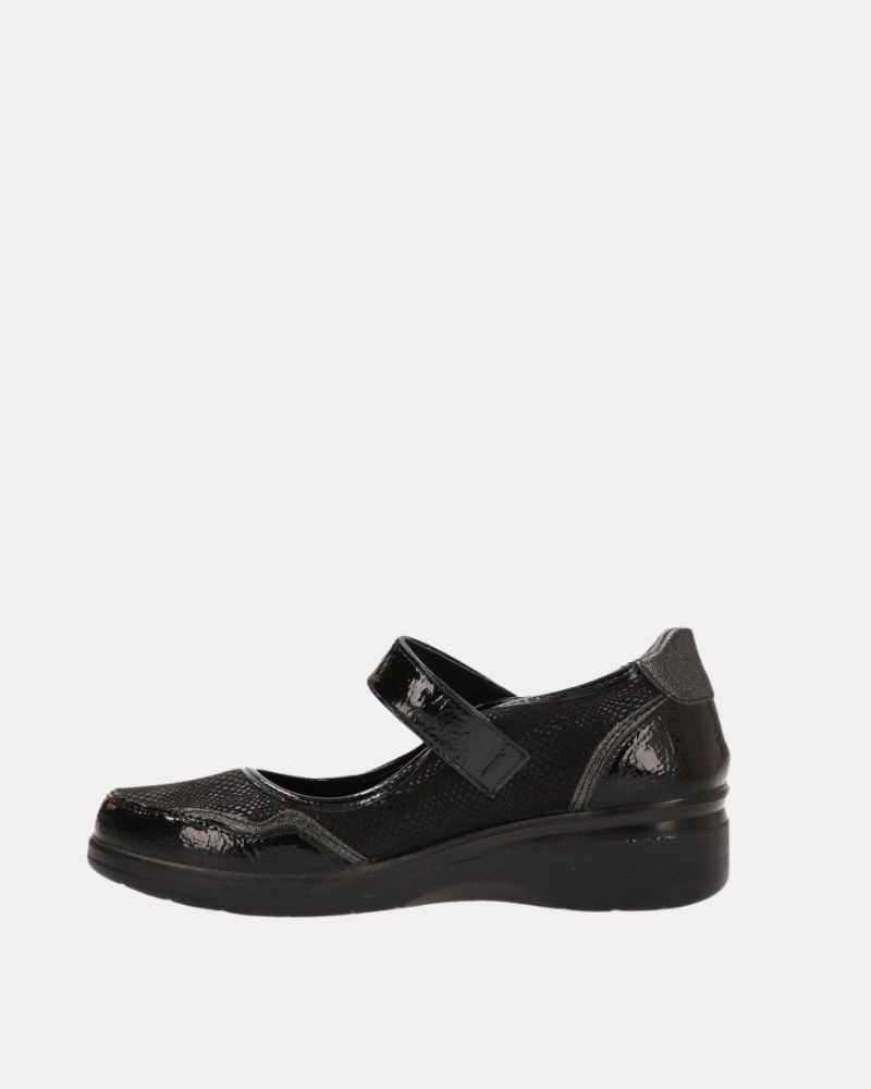 Sapatos Bailarinas Mulher Amarpies Preto 29381