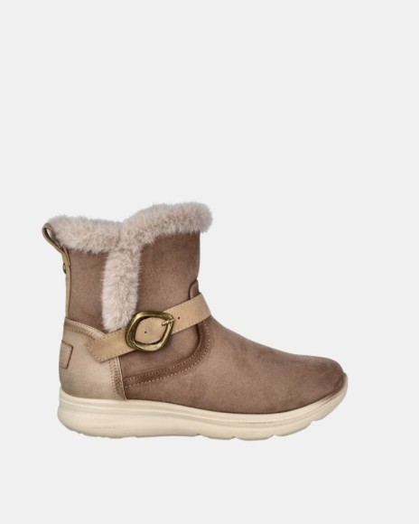  Botines Bajos Mujer Amarpies Beige 29431