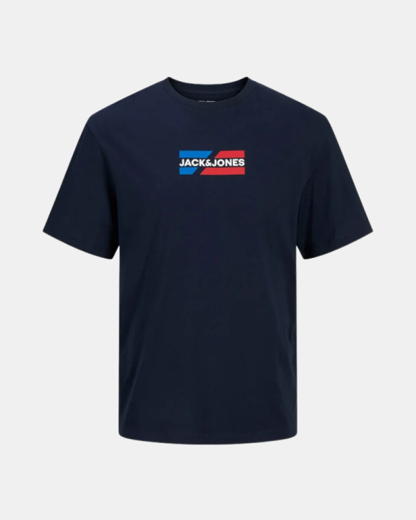 T-shirts Manga curta Homem JACK AND JONES Azul 12268415 CORP
