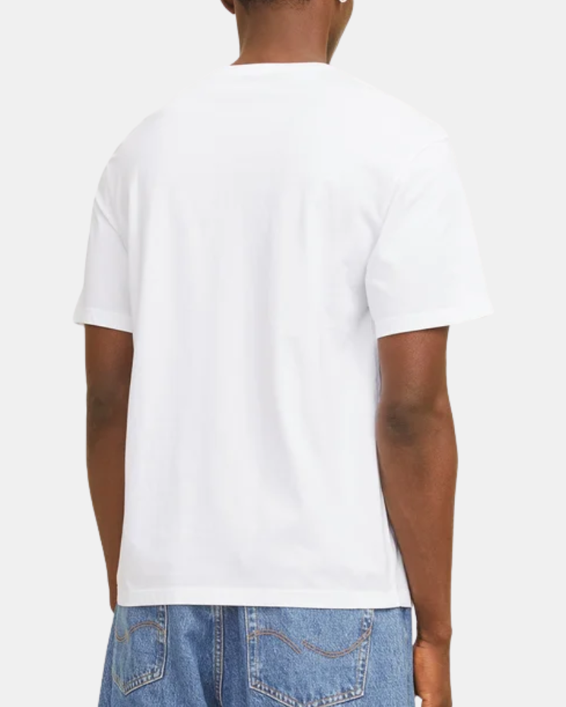 T-shirts Manga curta Homem JACK AND JONES Branco 12268415 CORP