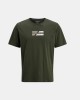 T-shirts Manga curta Homem JACK AND JONES Verde 12268415 CORP