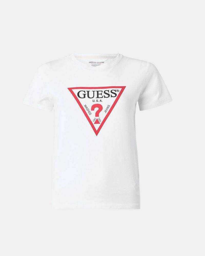  Camisetas Manga corta Mujer GUESS Blanco W4YI04 J1314
