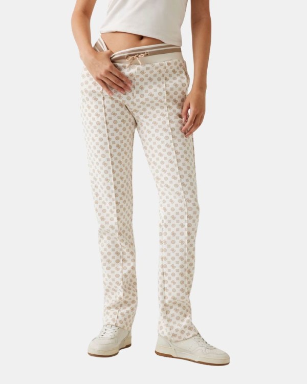 Calças de Fato de Treino Mulher GUESS Beige V5YB20 KB212