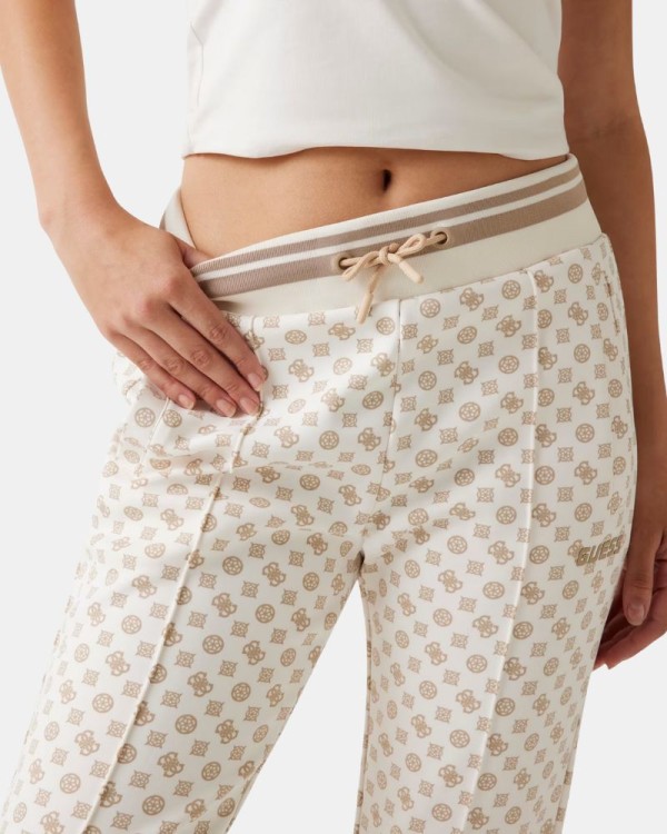 Calças de Fato de Treino Mulher GUESS Beige V5YB20 KB212